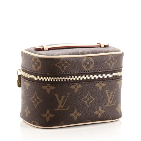 louis vuitton cloth vanity case|louis vuitton nice mini.